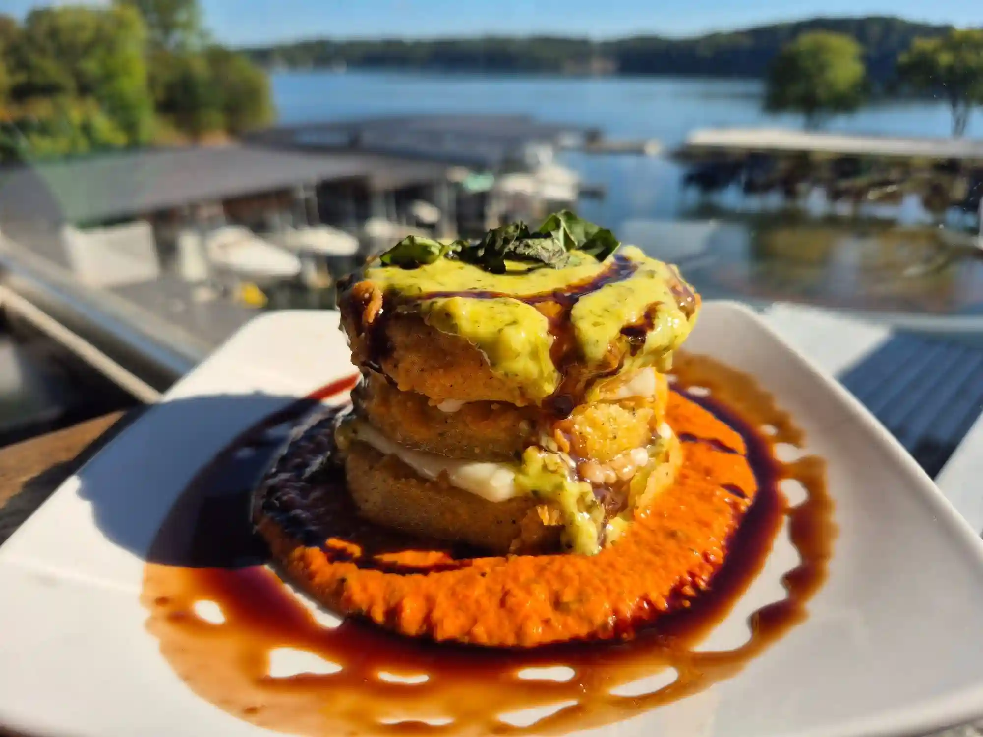 Fried Green Tomato Stack
