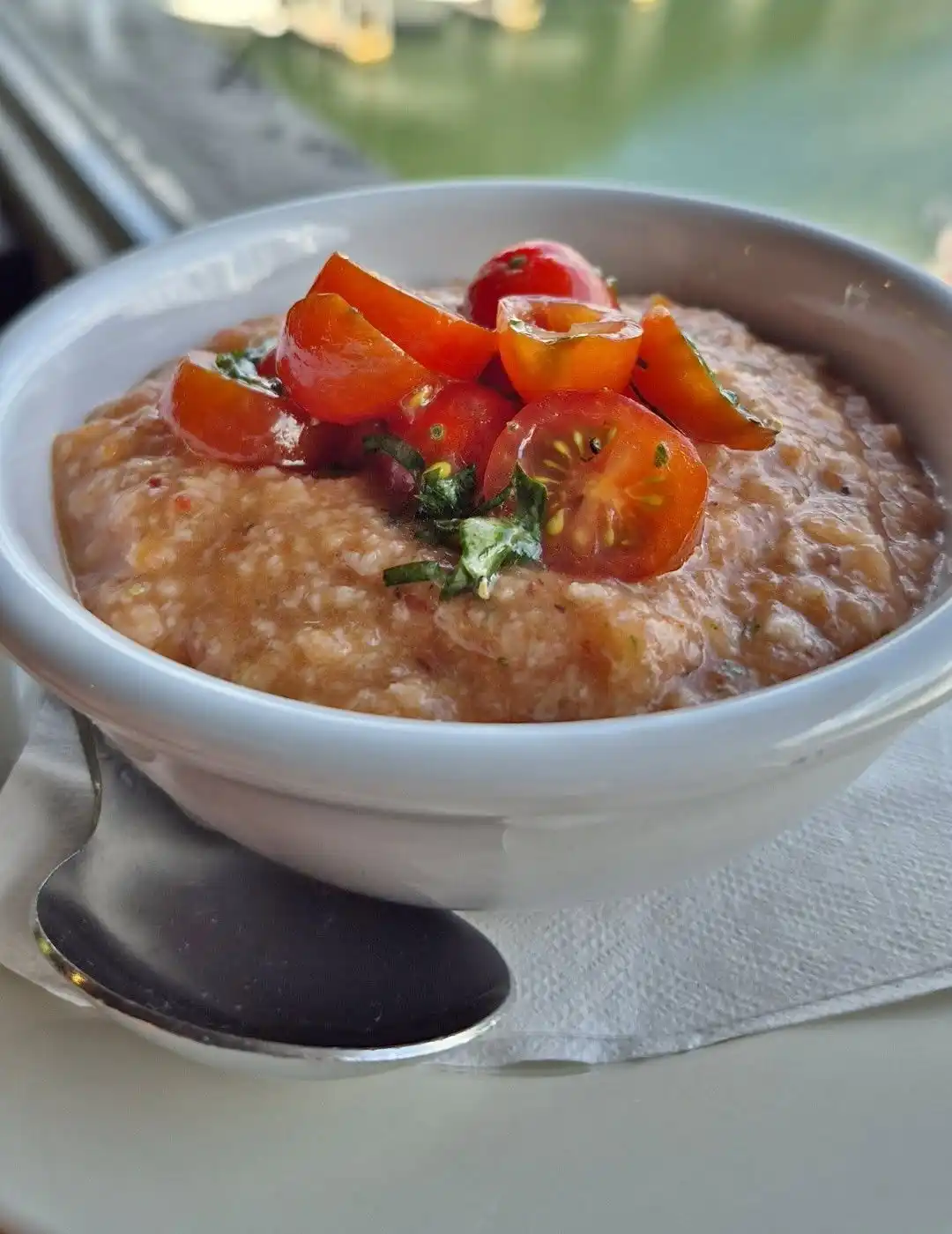 Peach Gazpacho